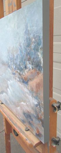 Play Misty for Me by Valerie Berkely |  Side View of Artwork 