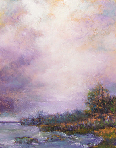 Pretty Pastel Sky by Valerie Berkely | Artwork Main Image