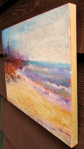 Summer Day by Valerie Berkely |  Side View of Artwork 