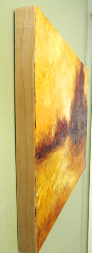 The Golden Hour by Valerie Berkely |  Side View of Artwork 