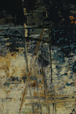 Original art for sale at UGallery.com | Vanish into the Mist - Winston Series by Patricia Oblack | $1,075 | acrylic painting | 20' h x 18' w | thumbnail 4