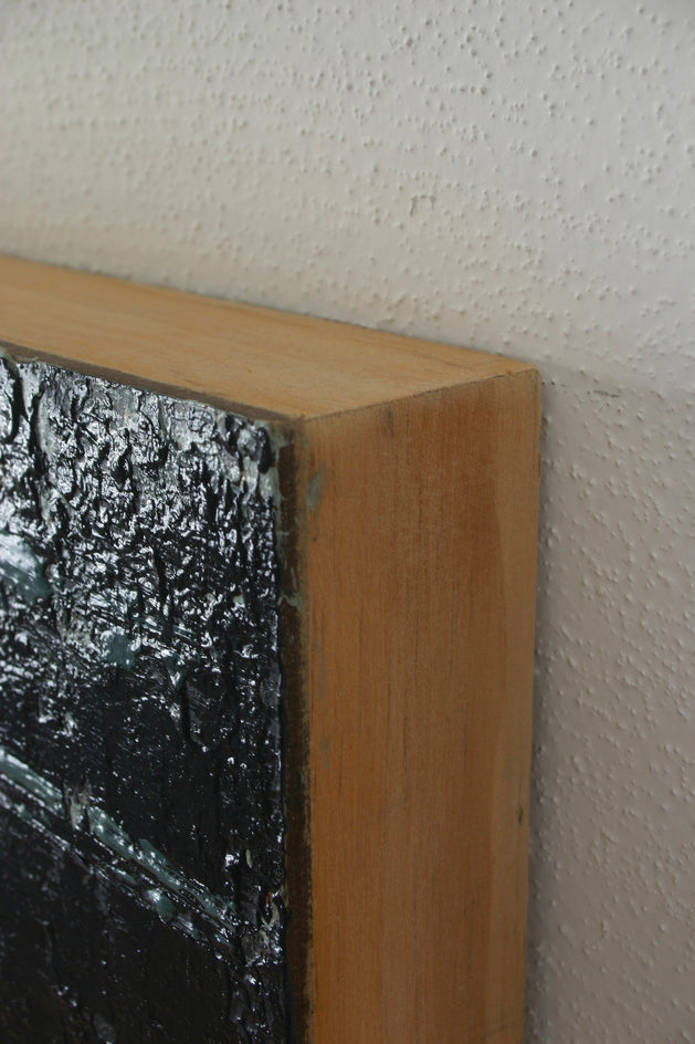 Vanish into the Mist - Winston Series by Patricia Oblack |  Side View of Artwork 