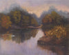 Original art for sale at UGallery.com | View down the River by Patricia Prendergast | $275 | pastel artwork | 8' h x 10' w | thumbnail 1
