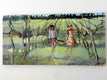 Original art for sale at UGallery.com | Vineyard Two by Mary Pratt | $1,925 | oil painting | 24' h x 48' w | thumbnail 2