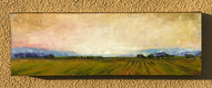 Original art for sale at UGallery.com | Vineyard IX by Mandy Main | $600 | oil painting | 8' h x 24' w | thumbnail 3