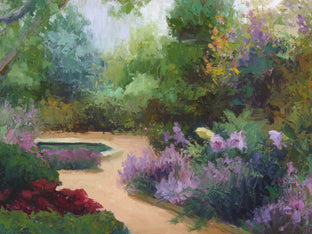 Violet Sky by Sherri Aldawood |   Closeup View of Artwork 