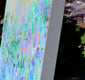 Original art for sale at UGallery.com | Violets Underfoot by Natalie George | $975 | acrylic painting | 24' h x 24' w | thumbnail 2