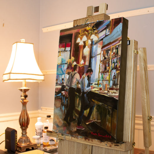 Waiters by Jonelle Summerfield |  Context View of Artwork 