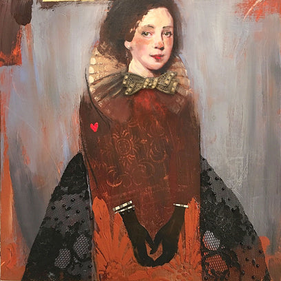 Waiting for You with My Heart on My Sleeve by Darlene McElroy | Artwork Main Image