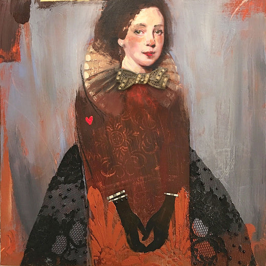 Waiting for You with My Heart on My Sleeve by Darlene McElroy |  Artwork Main Image 