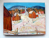 Original art for sale at UGallery.com | Waits River Church, Vermont by Doug Cosbie | $350 | oil painting | 14' h x 18' w | thumbnail 3