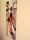Original art for sale at UGallery.com | Walking Red by Mary Pratt | $2,025 | oil painting | 48' h x 24' w | thumbnail 2