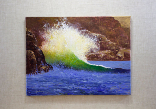 Brilliant Wave by Kent Sullivan   oil painting   UGallery