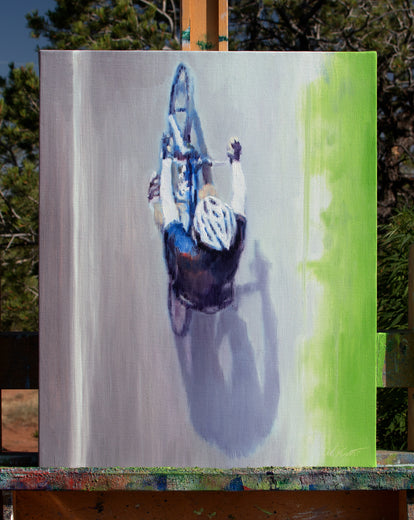 Morning Ride by Warren Keating |  Context View of Artwork 