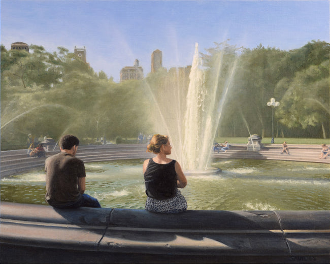 Washington Square Fountain by Nick Savides |  Artwork Main Image 