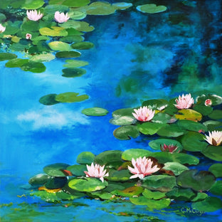 Waterlilies by Catherine McCargar - acrylic painting