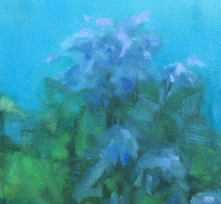 Water World by Suzanne Massion |   Closeup View of Artwork 