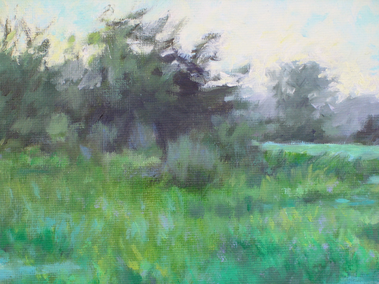 Water World High Noon by Suzanne Massion |  Closeup View of Artwork 