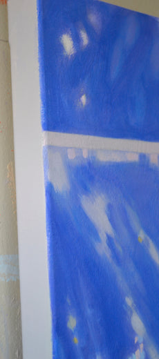 What Do Dreams Mean? IV by Natalie George |  Side View of Artwork 