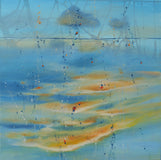 Original art for sale at UGallery.com | We Are What We Dream by Cynthia Ligeros | $1,250 | oil painting | 24' h x 24' w | thumbnail 1