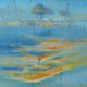Original art for sale at UGallery.com | We Are What We Dream by Cynthia Ligeros | $1,250 | oil painting | 24' h x 24' w | thumbnail 1