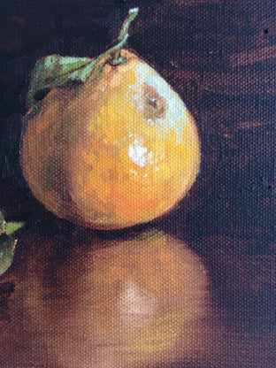 Weeping Orange by Jesse Aldana |   Closeup View of Artwork 