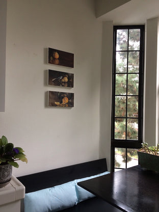 Weeping Orange by Jesse Aldana |  Side View of Artwork 