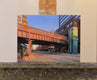 Original art for sale at UGallery.com | West 14th Street at Sunset by Nick Savides | $825 | oil painting | 9' h x 12' w | thumbnail 3