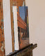 Original art for sale at UGallery.com | West 14th Street at Sunset by Nick Savides | $825 | oil painting | 9' h x 12' w | thumbnail 2