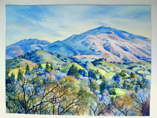 Western Slopes of Mount Diablo by Catherine McCargar |  Context View of Artwork 