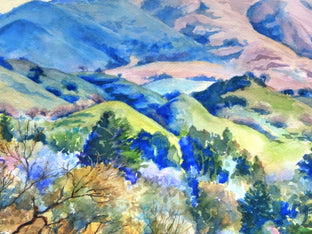 Western Slopes of Mount Diablo by Catherine McCargar |   Closeup View of Artwork 
