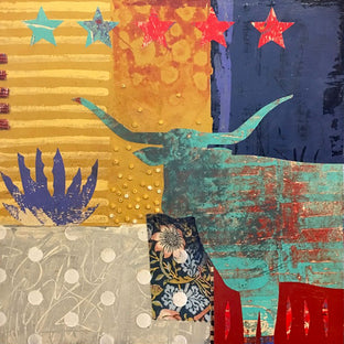 Western Series: Longhorn by Darlene McElroy |  Artwork Main Image 