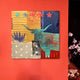 Original art for sale at UGallery.com | Western Series: Longhorn by Darlene McElroy | $575 | mixed media artwork | 12' h x 12' w | thumbnail 3