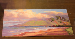 West Maui in Spring by Karen E Lewis |  Side View of Artwork 