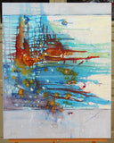 Original art for sale at UGallery.com | When the Dawn Will Come by Cynthia Ligeros | $1,375 | oil painting | 30' h x 24' w | thumbnail 3