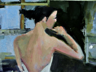White Dress by Mary Pratt |   Closeup View of Artwork 