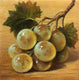 Original art for sale at UGallery.com | White Grape by Nikolay Rizhankov | $75 | oil painting | 4' h x 4' w | thumbnail 1