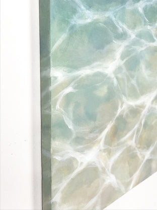 White Sand by Laura Browning |  Side View of Artwork 