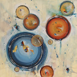 Original art for sale at UGallery.com | Wild Promises by Cynthia Ligeros | $925 | oil painting | 20' h x 20' w | thumbnail 1