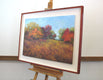 Original art for sale at UGallery.com | Wind in the Grassland by Suzanne Massion | $1,600 | oil painting | 32' h x 44' w | thumbnail 2