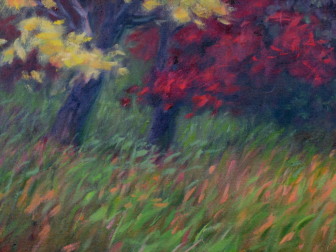 Windswept by Suzanne Massion |   Closeup View of Artwork 