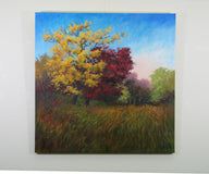 Original art for sale at UGallery.com | Windswept by Suzanne Massion | $1,100 | oil painting | 30' h x 30' w | thumbnail 3