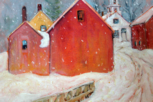 Original art for sale at UGallery.com | Winter Light, Vermont by Doug Cosbie | $375 | oil painting | 11' h x 14' w | photo 4