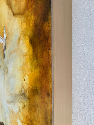 Original art for sale at UGallery.com | With Gold II by Candice Eisenfeld | $4,800 | acrylic painting | 52' h x 24' w | photo 2