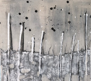 With Twilight Near II by Pat Forbes |  Side View of Artwork 