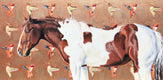 Original art for sale at UGallery.com | Wonder by Alana Clumeck | $2,500 | acrylic painting | 24' h x 48' w | thumbnail 1