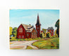 Original art for sale at UGallery.com | Woodlawn, Ontario by Doug Cosbie | $250 | oil painting | 8' h x 10' w | thumbnail 3