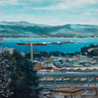 Original art for sale at UGallery.com | World Partners by Carole Moore | $1,050 | mixed media artwork | 20' h x 20' w | photo 1