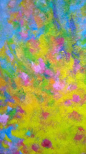 Two Cottonwood by Naoko Tadotsu |   Closeup View of Artwork 