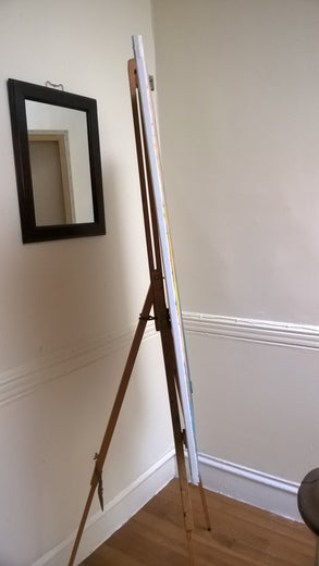 Two Cottonwood by Naoko Tadotsu |  Side View of Artwork 